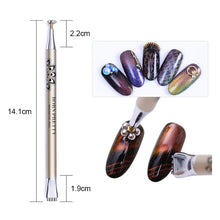 Load image into Gallery viewer, Magnetic Stick Nail Tools for 3D Cat Eye Gel Polish Magnetic Pen Strong Magic DIY Phantom Effect DIY Magnetic Board
