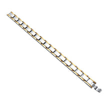 Load image into Gallery viewer, Men's Bracelets Abrray Magnetic Hematite Copper Bracelet with Hook Buckle Clasp Therapy Bangles Man Health Care Jewelry
