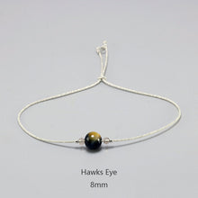 Load image into Gallery viewer, Handmade Moonstone Bracelet Thin Rope With Natural Crystal 925 Sterling Silver Beads Personalized Bracelets For Women
