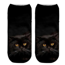 Load image into Gallery viewer, Unisex Lovely Socks Anti-slip Elastic Ankle Cartoon Cat Pattern Adult 3D Pattern
