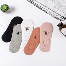 Load image into Gallery viewer, 28 Style 10 Piece=5 Pairs/lot Cute Harajuku Animal Socks Women Summer Korean Cat Bear Rabbit Funny Low Cut Ankle Sock Happy Sox
