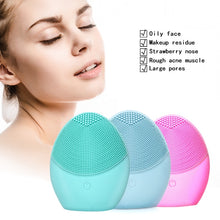 Load image into Gallery viewer, Face Cleaning Brush Electric  brush Facial Cleanser Washing Brush  Electric Facial Brush face cleansing brush VIP DROPSHIPPING
