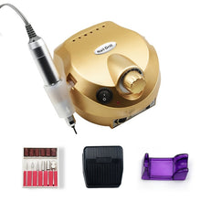 Load image into Gallery viewer, 35000/20000 RPM Electric Nail Drill Bits Set Mill Cutter Machine For Manicure Nail Tips Manicure Electric Nail Pedicure File
