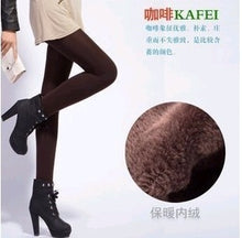 Load image into Gallery viewer, Rooftrellen Hot New Fashion Women's Autumn And Winter High Elasticity And Good Quality Thick Velvet Pants Warm Leggings
