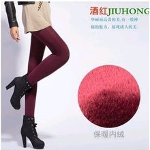 Load image into Gallery viewer, Rooftrellen Hot New Fashion Women's Autumn And Winter High Elasticity And Good Quality Thick Velvet Pants Warm Leggings
