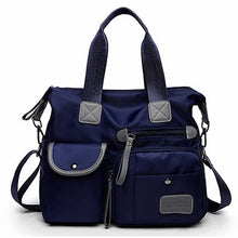 Load image into Gallery viewer, DCOS New Ladies Fashion Waterproof Oxford Tote Bag Casual Nylon Shoulder Bag Mummy Bag Large Capacity Canvas Bag
