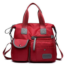 Load image into Gallery viewer, DCOS New Ladies Fashion Waterproof Oxford Tote Bag Casual Nylon Shoulder Bag Mummy Bag Large Capacity Canvas Bag
