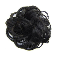 Load image into Gallery viewer, Delice Women's Curly Chignon With Elastic Rubber Band Synthetic Scrunchie Wrap Hair Messy Bun Hairpieces
