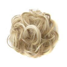 Load image into Gallery viewer, Delice Women's Curly Chignon With Elastic Rubber Band Synthetic Scrunchie Wrap Hair Messy Bun Hairpieces
