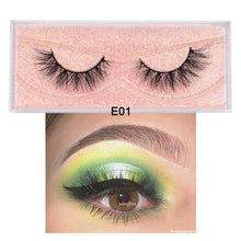 Load image into Gallery viewer, Visofree Mink Lashes 3D Mink Eyelashes 100% Cruelty free Lashes Handmade Reusable Natural Eyelashes Popular False Lashes Makeup
