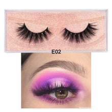 Load image into Gallery viewer, Visofree Mink Lashes 3D Mink Eyelashes 100% Cruelty free Lashes Handmade Reusable Natural Eyelashes Popular False Lashes Makeup
