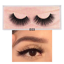 Load image into Gallery viewer, Visofree Mink Lashes 3D Mink Eyelashes 100% Cruelty free Lashes Handmade Reusable Natural Eyelashes Popular False Lashes Makeup
