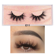 Load image into Gallery viewer, Visofree Mink Lashes 3D Mink Eyelashes 100% Cruelty free Lashes Handmade Reusable Natural Eyelashes Popular False Lashes Makeup
