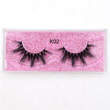 Load image into Gallery viewer, Visofree Mink Lashes 3D Mink Eyelashes 100% Cruelty free Lashes Handmade Reusable Natural Eyelashes Popular False Lashes Makeup
