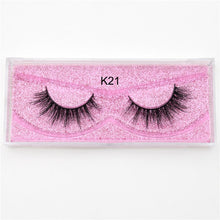 Load image into Gallery viewer, Visofree Mink Lashes 3D Mink Eyelashes 100% Cruelty free Lashes Handmade Reusable Natural Eyelashes Popular False Lashes Makeup
