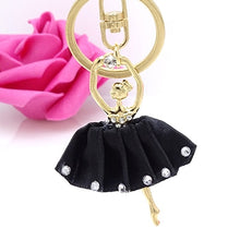 Load image into Gallery viewer, Creative Keychain Alloy Rhinestone Female Angel Keychain Handbag Pendant Car Keychain Woman Jewelry Man Jewelry Belt Buckle
