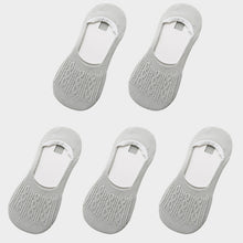 Load image into Gallery viewer, 5 Pairs Cotton Women Socks Solid Snowflake Softable funny Socks Women Summer Slipper Socks Hot Sale
