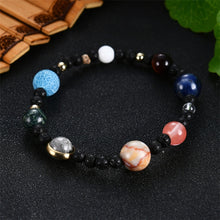 Load image into Gallery viewer, 2020 Eight Planets Bead Bracelet Men Natural Stone Universe Yoga Solar Chakra Bracelet for Women Men Jewelry Gifts Drop Shipping
