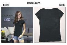 Load image into Gallery viewer, High Quality 18 Color S-3XL Plain T Shirt Women Cotton Elastic Basic T-shirts Female Casual Tops Short Sleeve T-shirt Women 002

