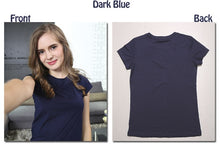 Load image into Gallery viewer, High Quality 18 Color S-3XL Plain T Shirt Women Cotton Elastic Basic T-shirts Female Casual Tops Short Sleeve T-shirt Women 002
