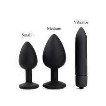 Load image into Gallery viewer, Adult Diary Silicone Anal Plug Jewelry Dildo Vibrator Sex Toys for Woman Prostate Massager Bullet Vibrador Butt Plug For Men Gay
