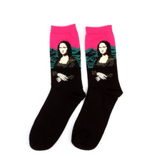 Load image into Gallery viewer, Hot Starry Night Autumn Winter Retro Women Personality Art Van Gogh Mural World Famous Painting Male Socks Oil Funny Happy Socks
