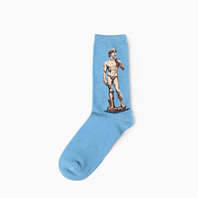 Load image into Gallery viewer, Hot Dropshipping Autumn winter Retro Women New Art Van Gogh Mural World Famous Oil Painting Series Men Socks Funny Socks
