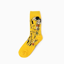Load image into Gallery viewer, Hot Dropshipping Autumn winter Retro Women New Art Van Gogh Mural World Famous Oil Painting Series Men Socks Funny Socks
