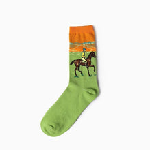 Load image into Gallery viewer, Hot Dropshipping Autumn winter Retro Women New Art Van Gogh Mural World Famous Oil Painting Series Men Socks Funny Socks
