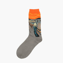Load image into Gallery viewer, Hot Dropshipping Autumn winter Retro Women New Art Van Gogh Mural World Famous Oil Painting Series Men Socks Funny Socks
