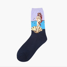 Load image into Gallery viewer, Hot Dropshipping Autumn winter Retro Women New Art Van Gogh Mural World Famous Oil Painting Series Men Socks Funny Socks
