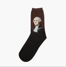 Load image into Gallery viewer, Hot Dropshipping Autumn winter Retro Women New Art Van Gogh Mural World Famous Oil Painting Series Men Socks Funny Socks
