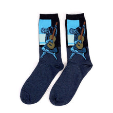 Load image into Gallery viewer, Hot Dropshipping Autumn winter Retro Women New Art Van Gogh Mural World Famous Oil Painting Series Men Socks Funny Socks
