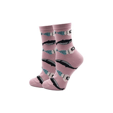 Load image into Gallery viewer, YEADU Women's Socks Japanese Cotton Colorful Cartoon Cute Funny Happy kawaii Skull Alien Avocado Socks for Girl Christmas Gift
