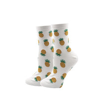 Load image into Gallery viewer, YEADU Women's Socks Japanese Cotton Colorful Cartoon Cute Funny Happy kawaii Skull Alien Avocado Socks for Girl Christmas Gift
