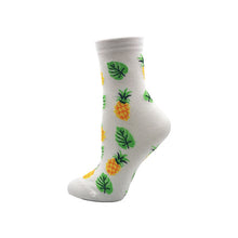 Load image into Gallery viewer, YEADU Women's Socks Japanese Cotton Colorful Cartoon Cute Funny Happy kawaii Skull Alien Avocado Socks for Girl Christmas Gift
