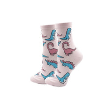 Load image into Gallery viewer, YEADU Women's Socks Japanese Cotton Colorful Cartoon Cute Funny Happy kawaii Skull Alien Avocado Socks for Girl Christmas Gift
