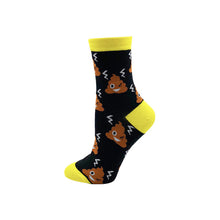 Load image into Gallery viewer, YEADU Women's Socks Japanese Cotton Colorful Cartoon Cute Funny Happy kawaii Skull Alien Avocado Socks for Girl Christmas Gift
