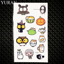 Load image into Gallery viewer, Hot Small Sexy Lips Leaf Black Cartoon Temporary Tattoo Cute Star Tattoo Sticker Love Women Body Finger Art Waterproof Tatoo Kid
