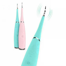 Load image into Gallery viewer, Portable Electric Sonic Dental Scaler Tooth Calculus Remover Tooth Stains Tartar Tool Dentist Whiten Teeth Health Hygiene white
