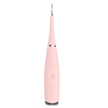 Load image into Gallery viewer, Portable Electric Sonic Dental Scaler Tooth Calculus Remover Tooth Stains Tartar Tool Dentist Whiten Teeth Health Hygiene white
