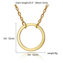 Load image into Gallery viewer, Fashion Gold-color Good Vibes Only Sun Necklaces &amp; Pendants For Women Jewelry
