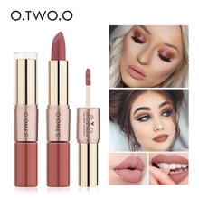 Load image into Gallery viewer, O.TWO.O 12 Colors Lips Makeup Lipstick  Lip Gloss Long Lasting Moisture Cosmetic Lipstick Red Lip Matte Lipstick Waterproof
