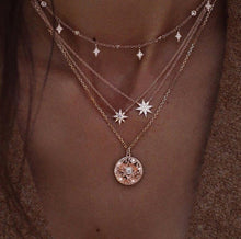 Load image into Gallery viewer, Bohemian Multilayer Pendant Necklace for Women Fashion, Geometric Charm Chain Necklace Wholesale Jewelry
