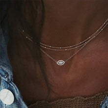 Load image into Gallery viewer, Bohemian Multilayer Pendant Necklace for Women Fashion, Geometric Charm Chain Necklace Wholesale Jewelry
