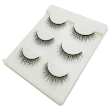 Load image into Gallery viewer, New 3 pairs natural false eyelashes fake lashes long makeup 3d mink lashes extension eyelash mink eyelashes for beauty #X11

