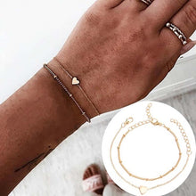 Load image into Gallery viewer, New Arrival Bracelet Sets Minimalist Gold Silver Color Hollow Lotus Bangle Bracelets Gift for Women Exquisite Party Jewelry
