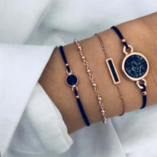 Load image into Gallery viewer, New Arrival Bracelet Sets Minimalist Gold Silver Color Hollow Lotus Bangle Bracelets Gift for Women Exquisite Party Jewelry
