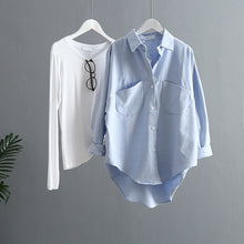Load image into Gallery viewer, 2020 Spring Women Summer Blouse Korean Long Sleeve Womens Tops And Blouses Vintage Women Shirts Blusas Roupa Feminina Tops
