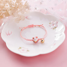 Load image into Gallery viewer, 2020 New Handmade Colorful Rope Lucky Cat Adjustable Bracelet For Women Girls Birthday Gifts Sweet Tassel Fashion Bangles Femme
